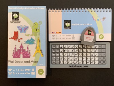 WALL DECOR AND MORE Cricut Cartridge - FONT - PHRASES ...