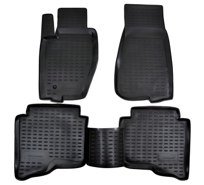 Gummimatten Gummi Fußmatten Für Jeep Grand Cherokee 2005-2010 4-Tlg