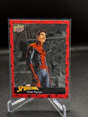 foil ピーター・パーカー 2024 Upper Deck Marvel Spider-Man Base Foil #1 Peter Parker | eBay