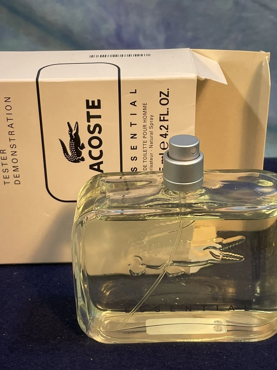 sagging Angreb vegetation Lacoste Essential Edt Eau de Toilette Spray for Men 125ml New OPEN BOX  C*400 | eBay