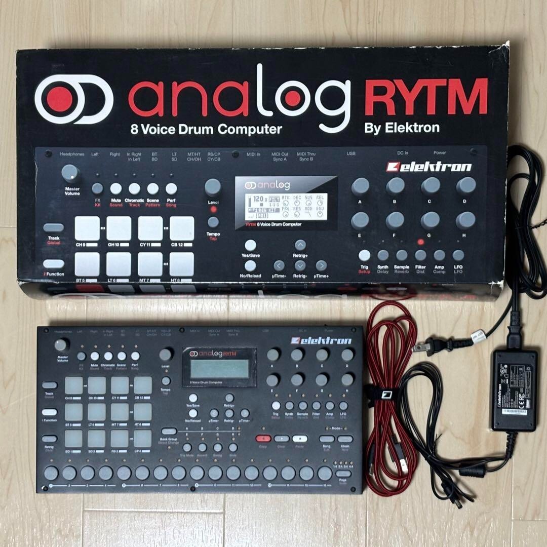 Elektron Analog RYTM MK1 Drum Machine Used with Box | eBay