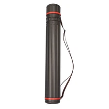 SAS Outdoor Adjustable Telescopic Arrow Carrier Tube - Black