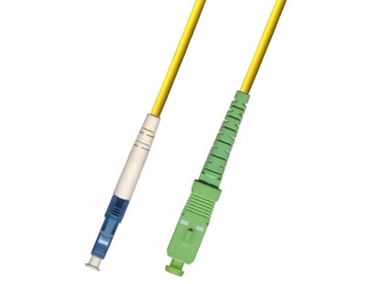 85M 278.8FT OS2 LC UPC to SC APC Fiber Optic Cable Simplex Singlemode 9/125