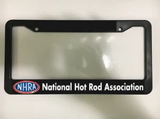 National Hot Rod Association NHRA V8 Turbo Drag Race Car License Plate Frame