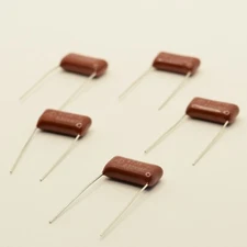 Cinnamon Drop .047uF Polypropylene Film Capacitors Set of 5