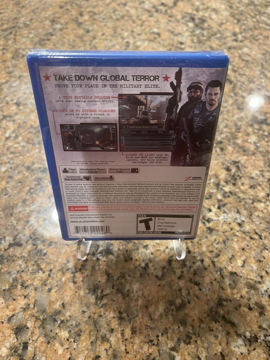 Genuine - New Sealed:PS Vita Unit 13 (Playstation Vita 2012 Genuine - New Sealed:PS Vita Unit 13 (Playstation Vita 2012