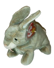 Ty Beanie Baby - NIBBLY the Bunny Rabbit 6" NEW MWMTs Plush Stuffed Animal Toy