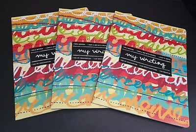 My Writing Book Journal I Am A Writer, Fill In Journal For Kids Homeschool Lot 3