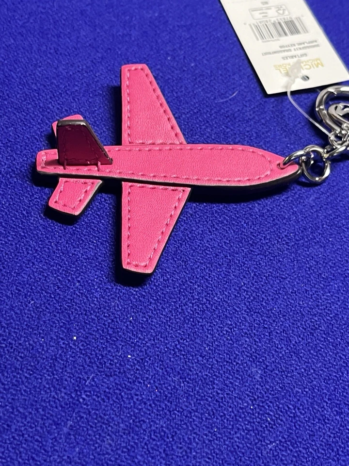 Michael Kors Bolso Avión Dije/Llavero Rosa NUEVO Foto 4 de 4