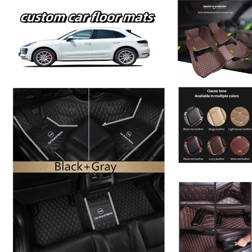 For Bentley All Models Car Floor Mats Luxury Auto Carpets Waterproof Set Custom - Picture 2 of 37