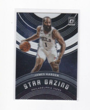 JAMES HARDEN 2022-23 DONRUSS OPTIC BASKETBALL STAR GAZING INSERT CARD-SHIPS FREE
