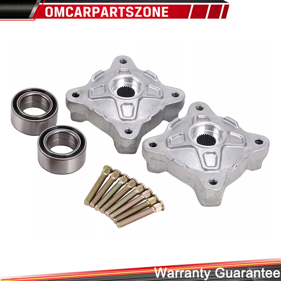 Front Wheel Hubs & Bearings & Studs Kits for 2009-2010 Polaris Ranger S 800 EFI - Image 4 of 4