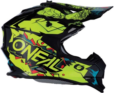O'Neal Youth 2 SRS Villain Helmet - Motocross Dirt Bike Offroad