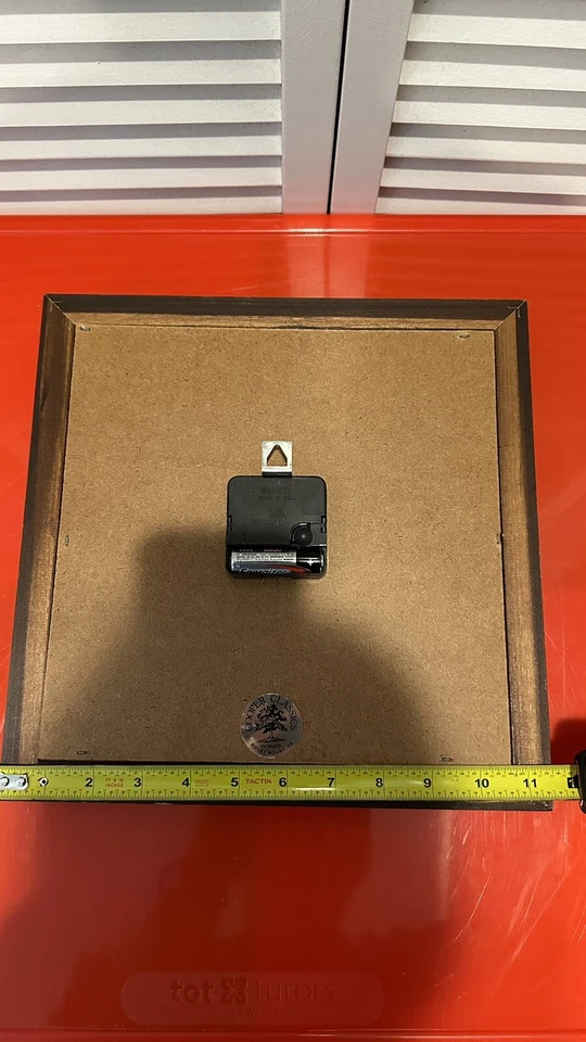 Cooper Classics Wall Clock In Wooden Frame - Image 4 of 4