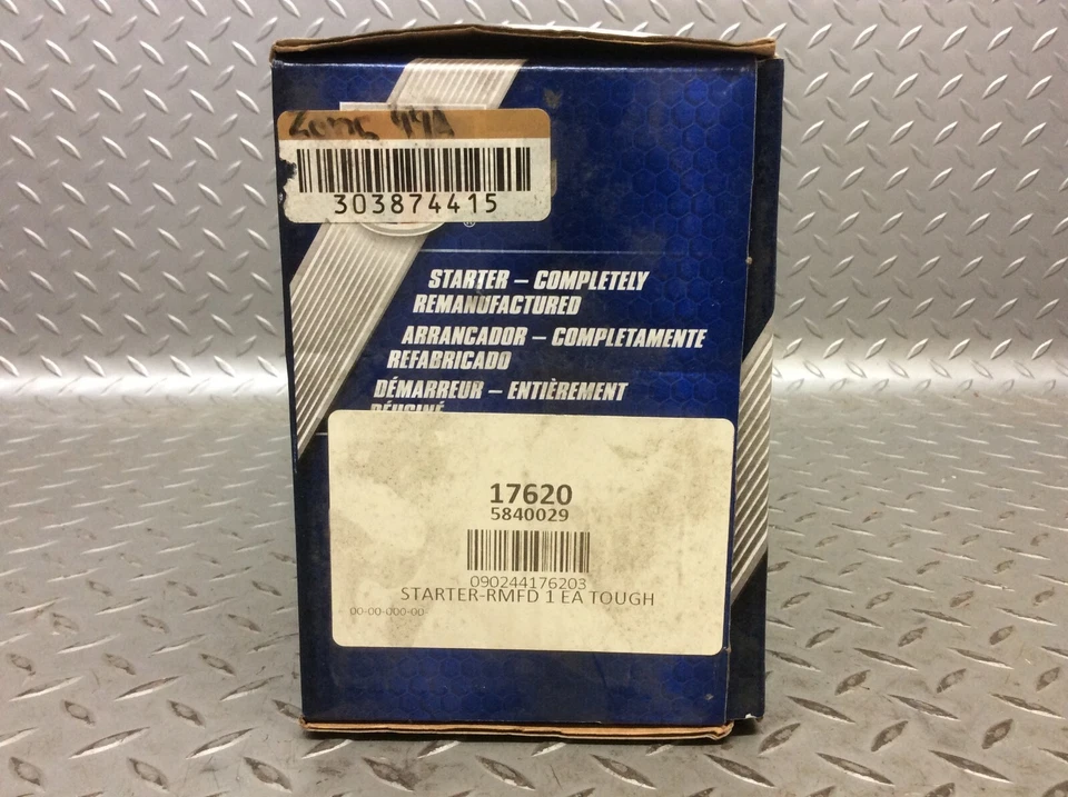 Ajuste: Mazda 626 323 B2200 Crown Vic Capri Sephia Reman Motor de arranque Carquest Foto 2 de 4