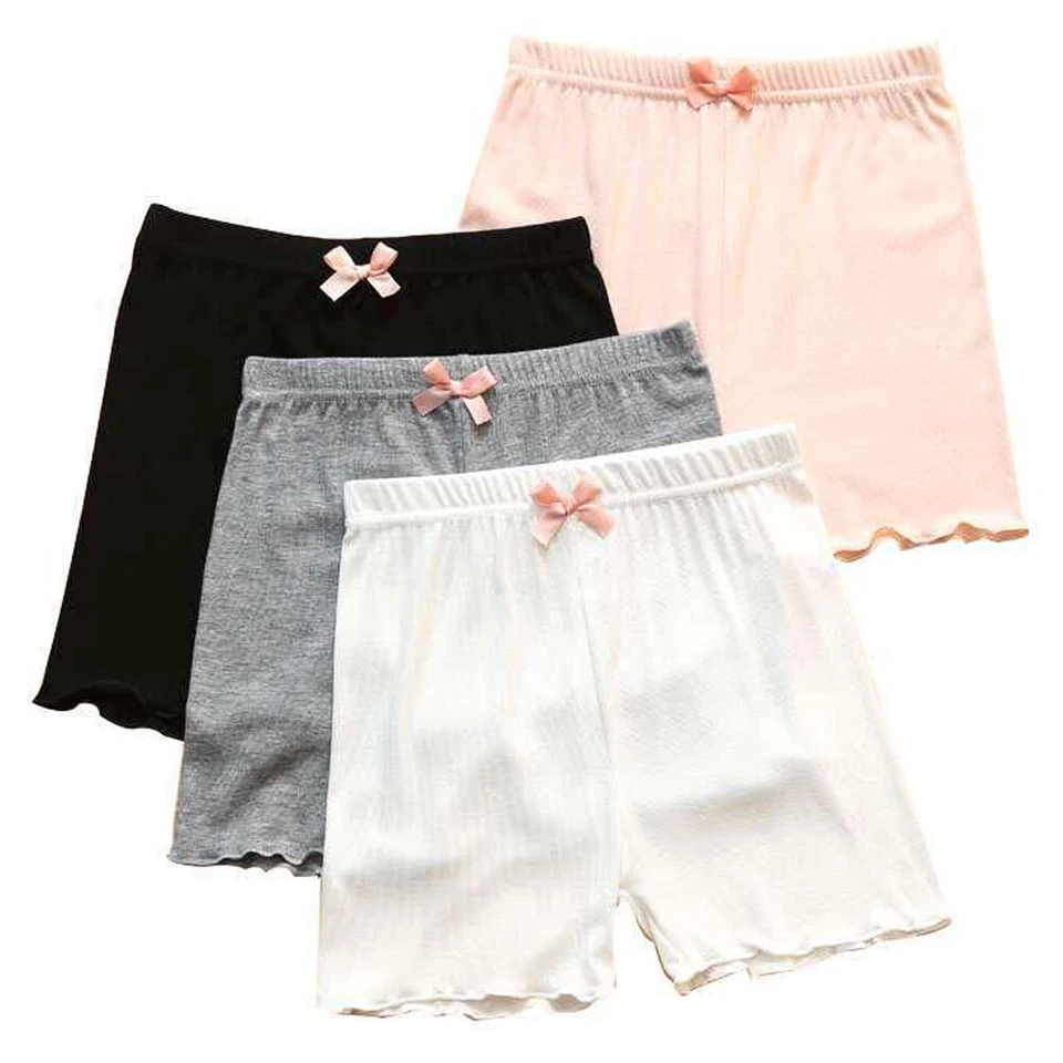 Kids Girls Teenager Safety Under Skirt Shorts Underwear Underpants Clothes 3-14T - Image 2 of 4
