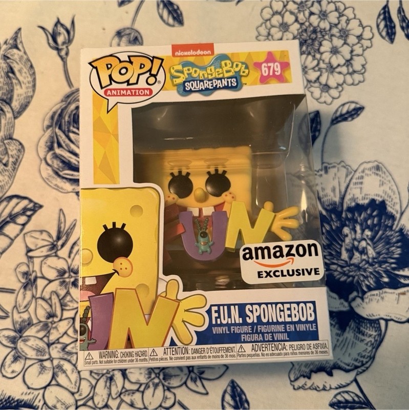 Funko Pop! Animation SpongeBob SquarePants F.U.N. SpongeBob #679 Amazon Excl