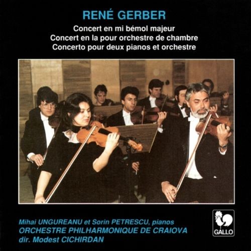 Audio Cd - Rene' Gerber - 2 Concerts - Concerto Pour 2 Pianos Et Orchestre - Ga-image