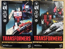 Transformers Age of the Primes Aerialbot Fireflight and Skydive Deluxe Class
