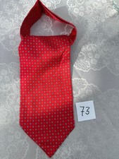 Krawattenschal mit Schlaufe, Seide, ascot tie, rot, Nr. 73