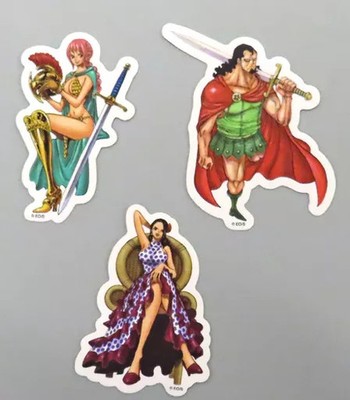 One Piece Dressrosa Sticker Set Collectible Jam Goods Collection