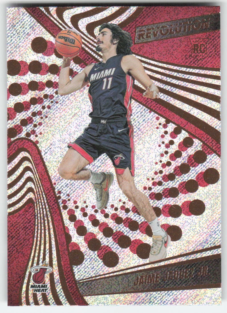 2023-24 Panini Revolution #114 Jaime Jaquez Jr. Miami Heat Rookie BK1R1S11