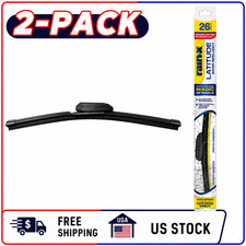 2 Pack Rain-x Latitude Water Repellency 26 2-in-1 Windshield Wiper Blade