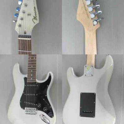 Electric Guitar Mavis Metallic Dark Silver Made in Vietnam with