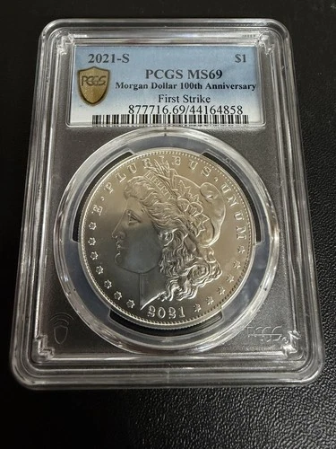 2021 S Morgan Silver Dollar PCGS MS 69