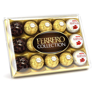 Ferrero Collection Ferrero Rocher Raffaello Rondnoir Chocolate Gift Box 172g