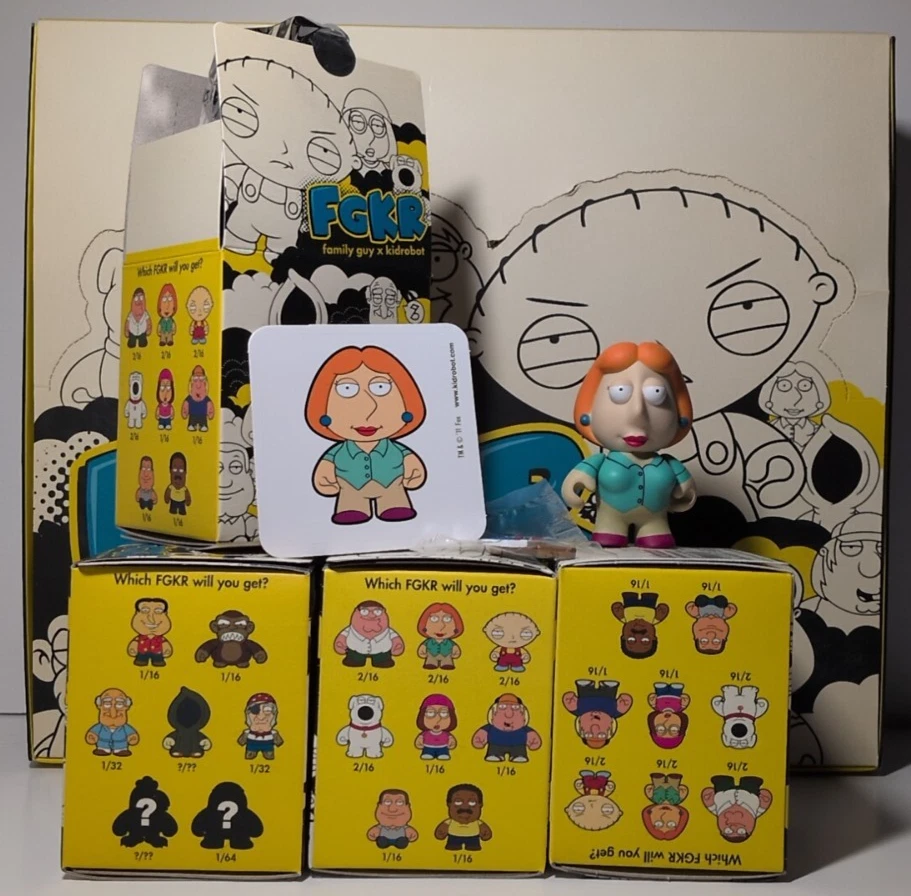 Kidrobot Family Guy TV, Movie & Video Games Action Figures for