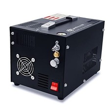 PCP Air Compressor,Built-in Power Converter,Portable 4500Psi/30Mpa,Water/Oil