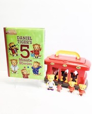 Daniel Tiger's Book With Electronic Trolley  Friends