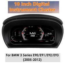 10car Hd Digital Dashboard Instrument For Bmw 3series E90e91e92e93 2005-2012 10car Hd Digital Dashboard Instrument For Bmw 3series E90e91e92e93 2005-2012