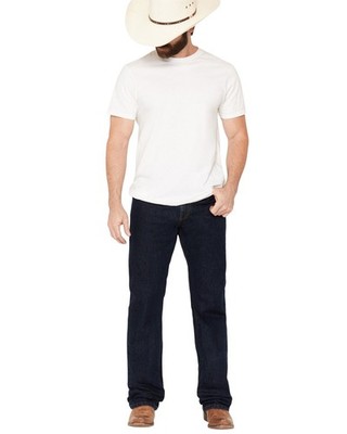 Levi's Men's 517 Heavyweight Rinsed Slim Bootcut Jeans - 00517-0216