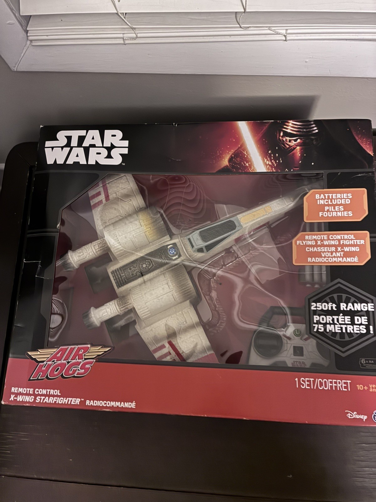 STAR WARS REMOTE CONTROL AIR HOGS X-Wing StarFighter New In 