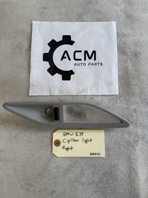 97-03 BMW E39 525 530 540 M5 Rear C Pillar Light Reading Lamp OEM gray 