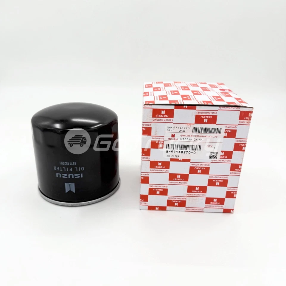 6x Element Oil Filter For Isuzu NPR NPR-HD NQR NRR 4HK1 5.2L 4HE1 4.8L 98-16 OEM - Image 4 of 4