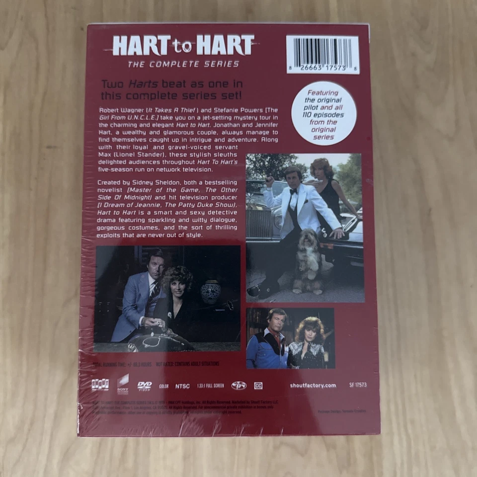 HART to HART: The Complete Series Seasons 1-5 (DVD Set) NIB Sealed - Image 2 of 4