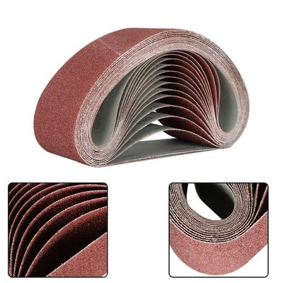 12 Pack 4 Inch x 24 Inch 60 80 120 150 240 400 Grits Sanding Belts Sander Paper