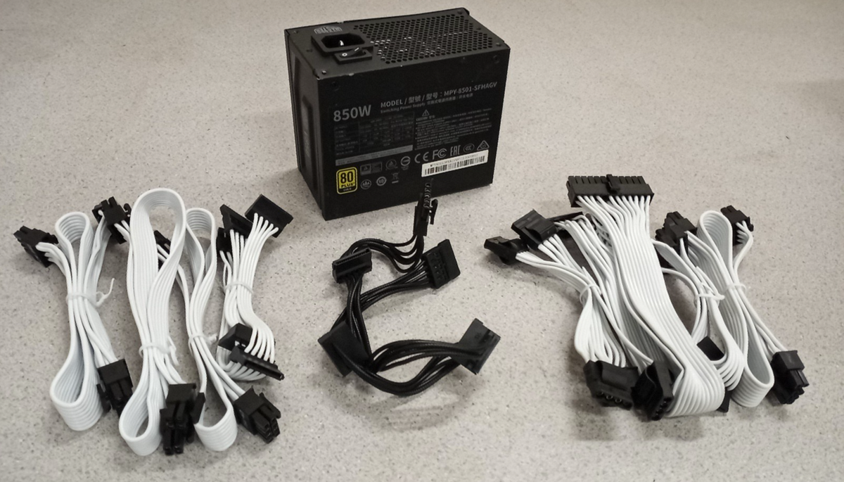 Cooler Master V850 850W 80 Plus Gold ATX Power Supply MPY-8501