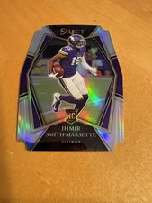 2021 Panini Select Ihmir Smith-Marsette #182 Silver Prizm Die-Cut Rookie RC