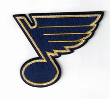St. Louis Blues NHL Team Logo Embroidered 3in Iron / Sew-On Patch