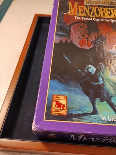 MENZOBERRANZAN 1992 TSR Forgotten Realms AD&D 2e Box Set 1083 KOMPLETT - Bild 3 von 18