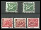 ICELAND 1940s Lot Of 5 Stamps USED