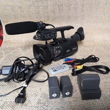 JVC GY-HM100U Pro HD Camcorder nice bag, Mic, ac adapt, 3 batt unknown