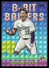 2025 Topps 8-Bit Ballers FoilFractor #8B-17 Brooks Lee 1/1 Rookie