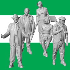 G SCALE EVERYDAY FIGURES  1/24 RESIN
