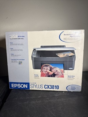 Epson Stylus CX3810 Color Inkjet All Purpose All In One Printer Brand New