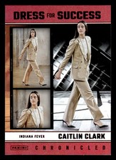 Caitlin Clark 2025 Panini Caitlin Clark Chronicled Red Holo #67